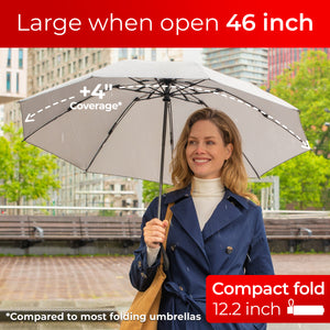 Reverse Folding Umbrella - Gray