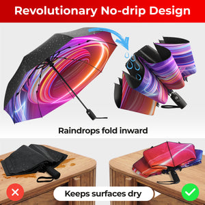 Reverse Folding Umbrella - Luminous