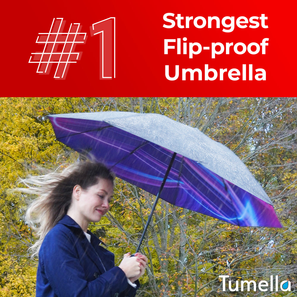 Reverse Folding Umbrella - Luminous