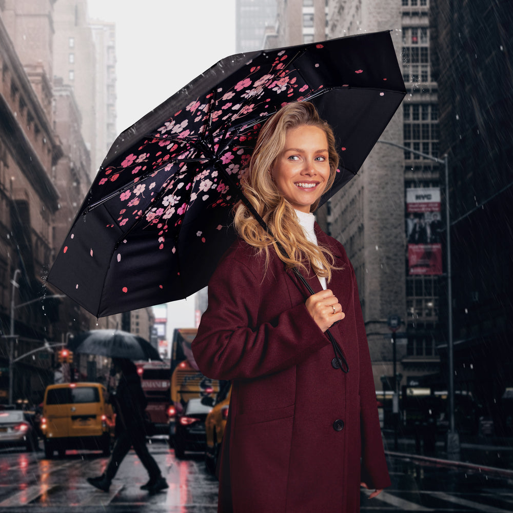 Cherry Blossom Folding Umbrella