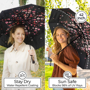 Cherry Blossom Folding Umbrella