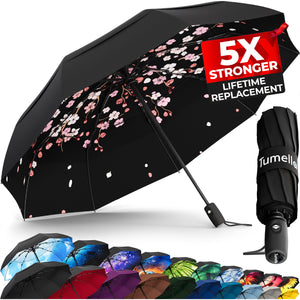 Cherry Blossom Folding Umbrella