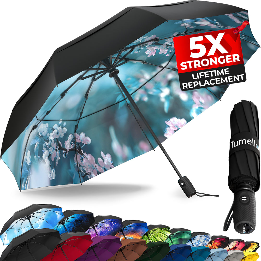 Black Travel Umbrella